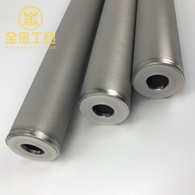 Porous sintered  powder metal filters element